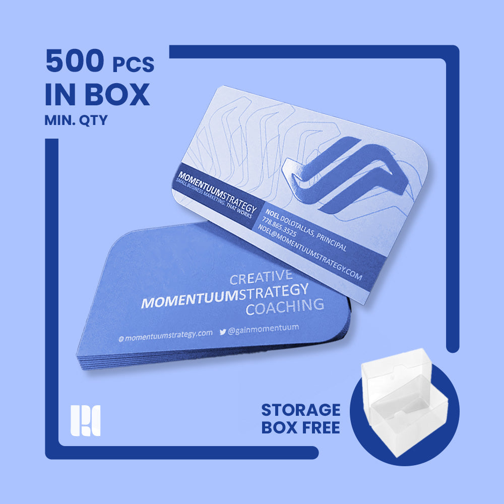 Embossed Gloss Business Cards