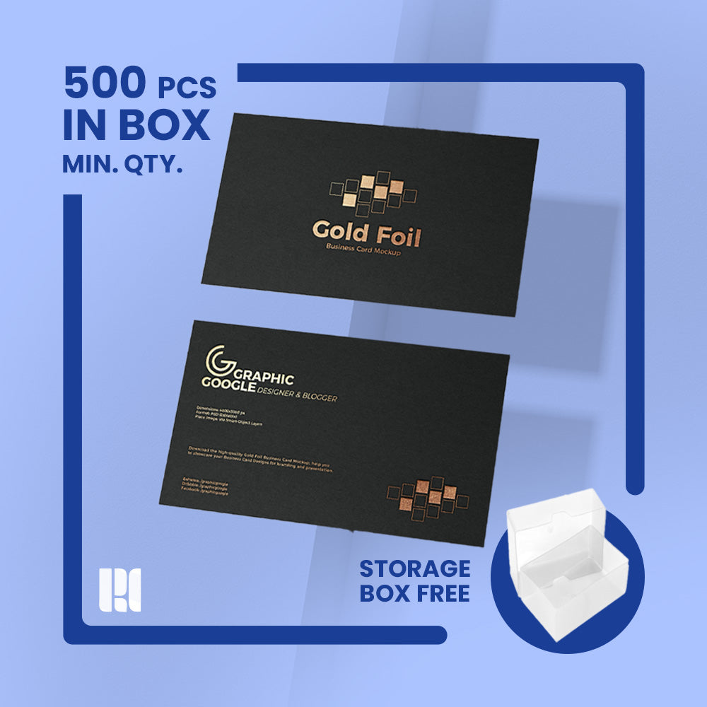 Gold Foil Business Cards