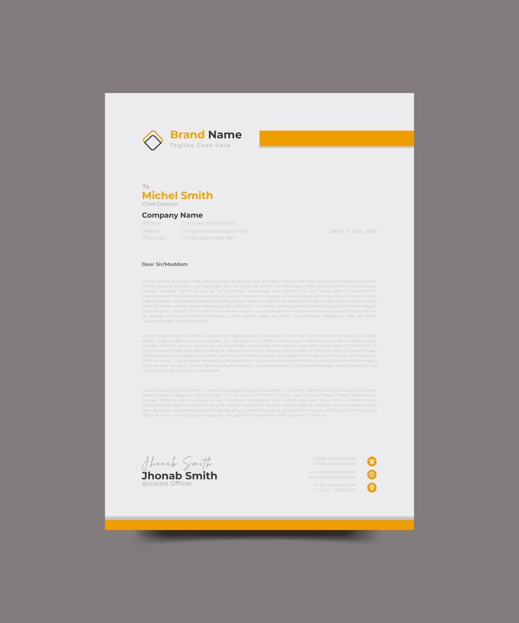 Letterheads