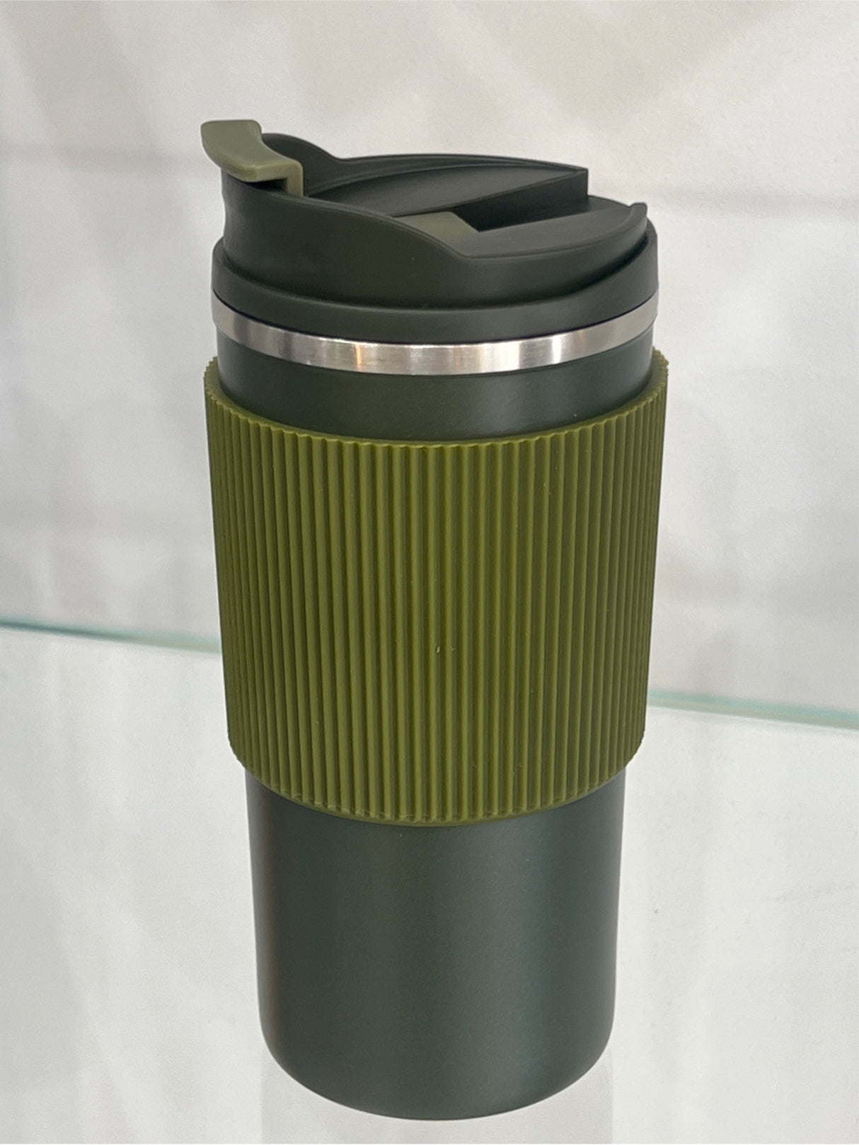 Teleios Tumbler with Silicone Grip Mint Green (372 MG) – Custom Logo Printing | Raifa Print Qatar