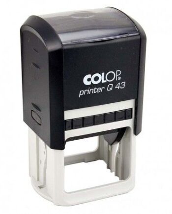 Stamp Printer Q 43 – Custom Self‑Inking Square Stamp (43×43 mm) | Raifa Print Qatar