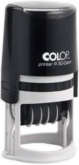 Stamp Printer R 50-Dater – Ø 50 mm Large Round Date Stamp