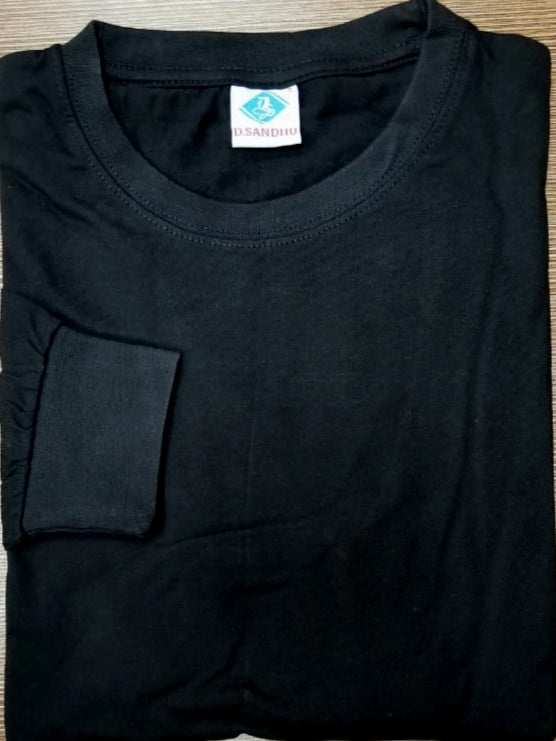Round Neck D. Sandhu Heavy Full Sleeves – Premium T-Shirt in Doha, Qatar