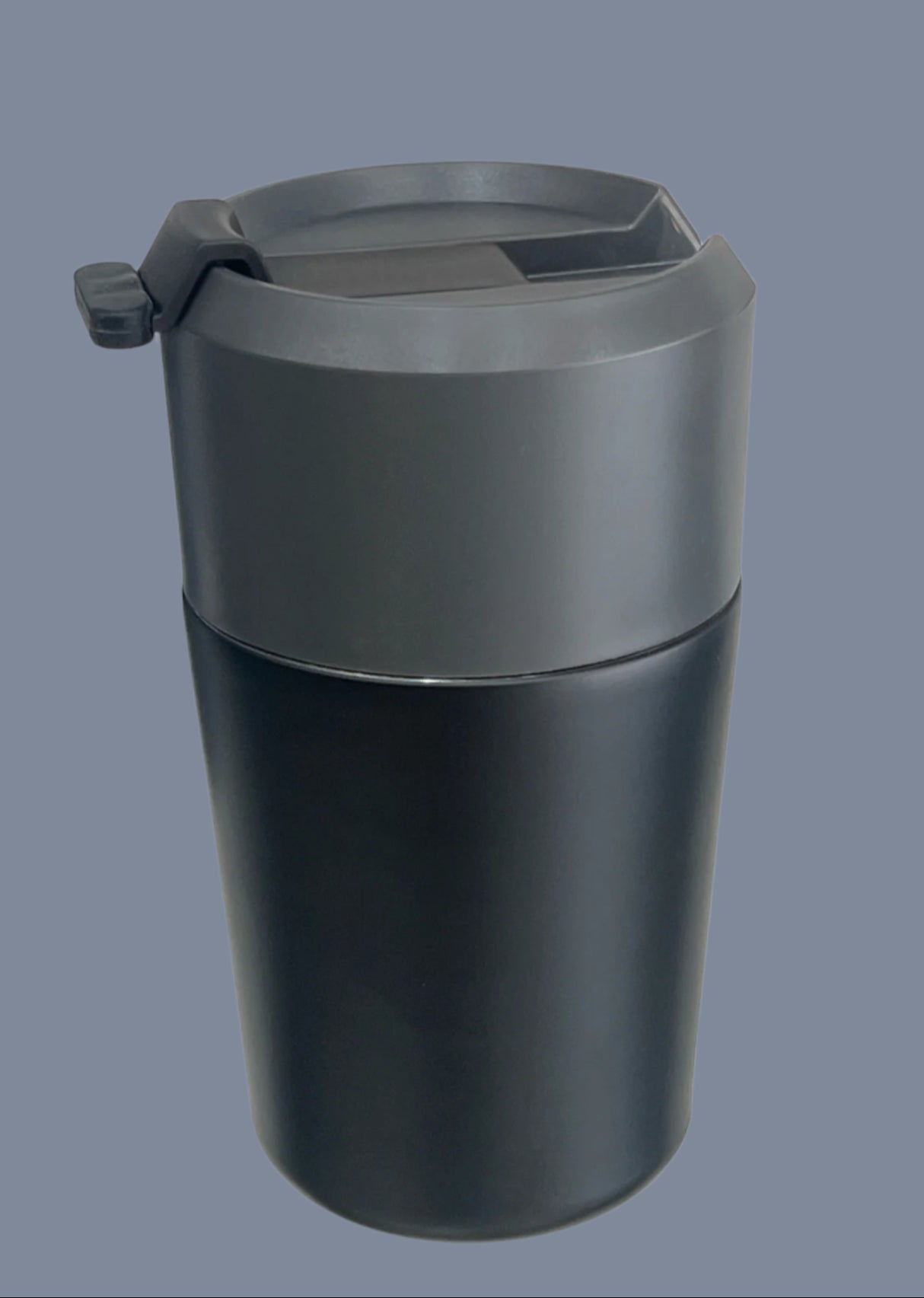 Cannikin Vacuum Mug – Black | Custom Logo Printing in Qatar | Raifa Print