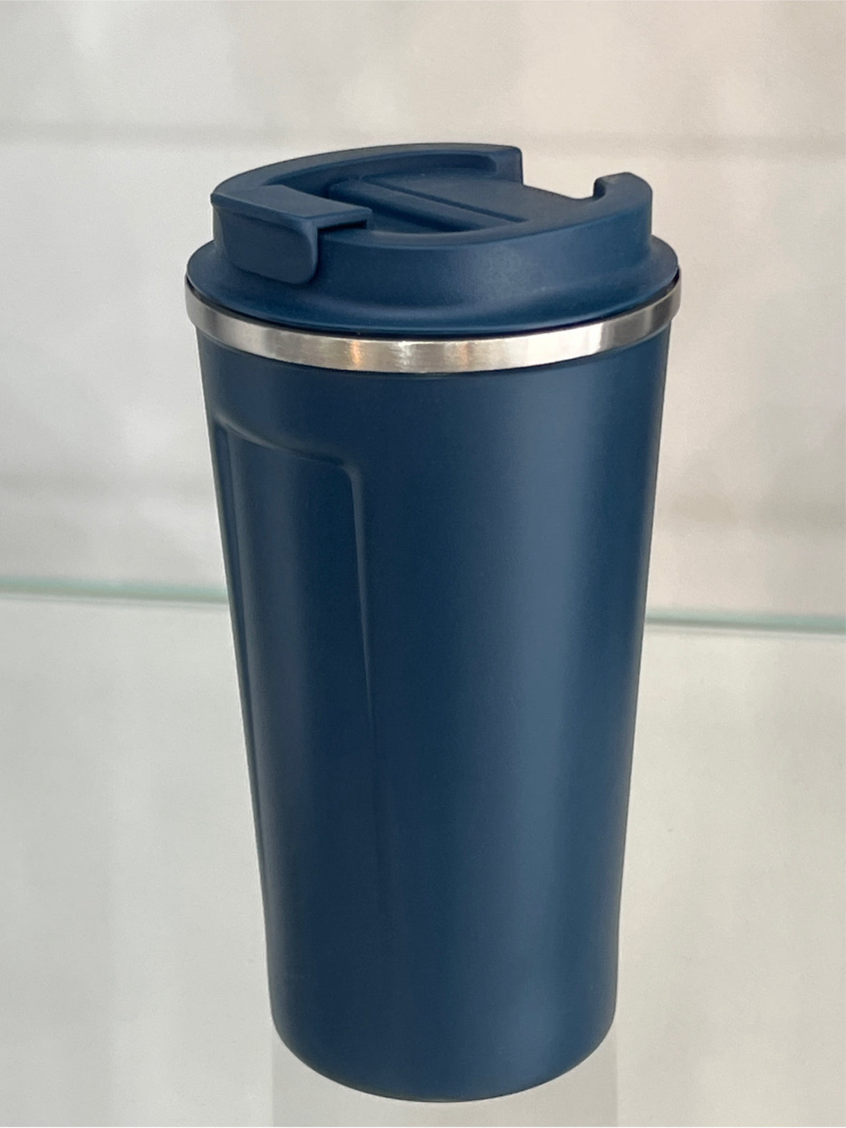Diarce Double‑Wall Stainless Steel Blue Matte Tumbler (284 BLM) – Custom Logo Printing | Raifa Print Qatar