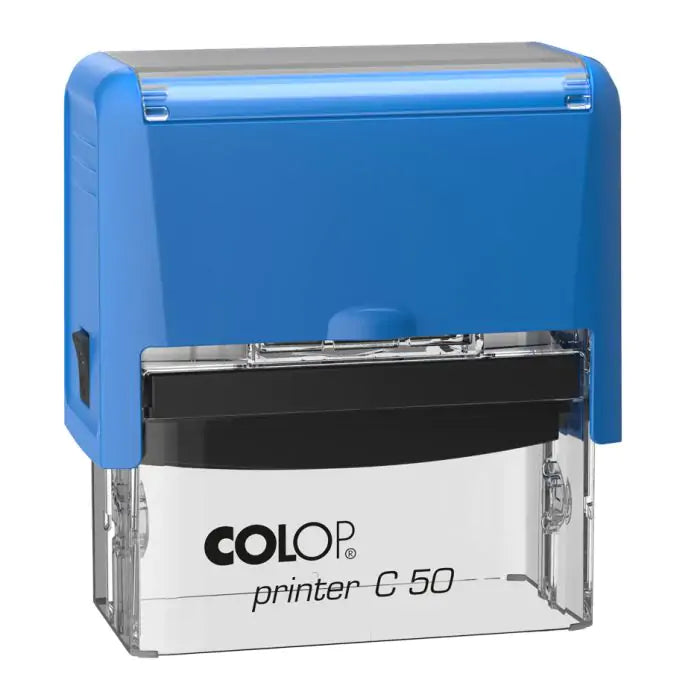 Stamp Printer C 50 – Custom Self‑Inking Stamp (30×69 mm) | Raifa Print Qatar