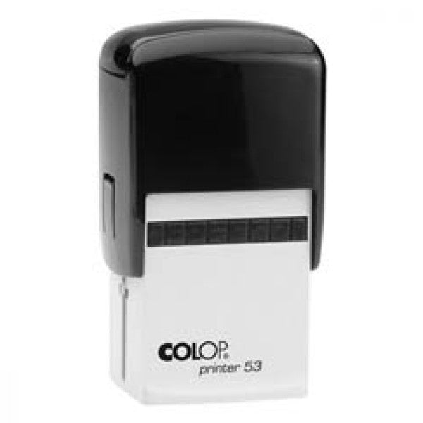 Stamp Printer  53 – Custom Self‑Inking Stamp (30×45 mm) | Raifa Print Qatar