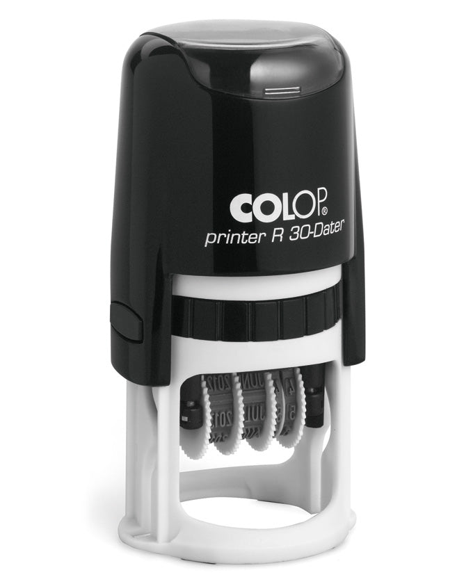 Stamp Printer R 30-Dater – Round Self-Inking Date Stamp Ø 30 mm