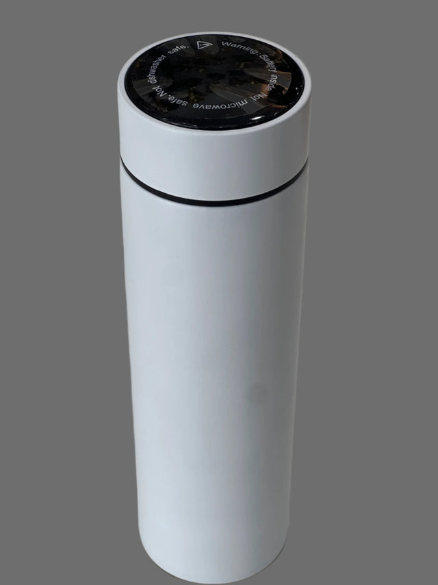 Techie Thermometer Bottle White (HD 285 W) – Custom Logo Printing | Raifa Print Qatar