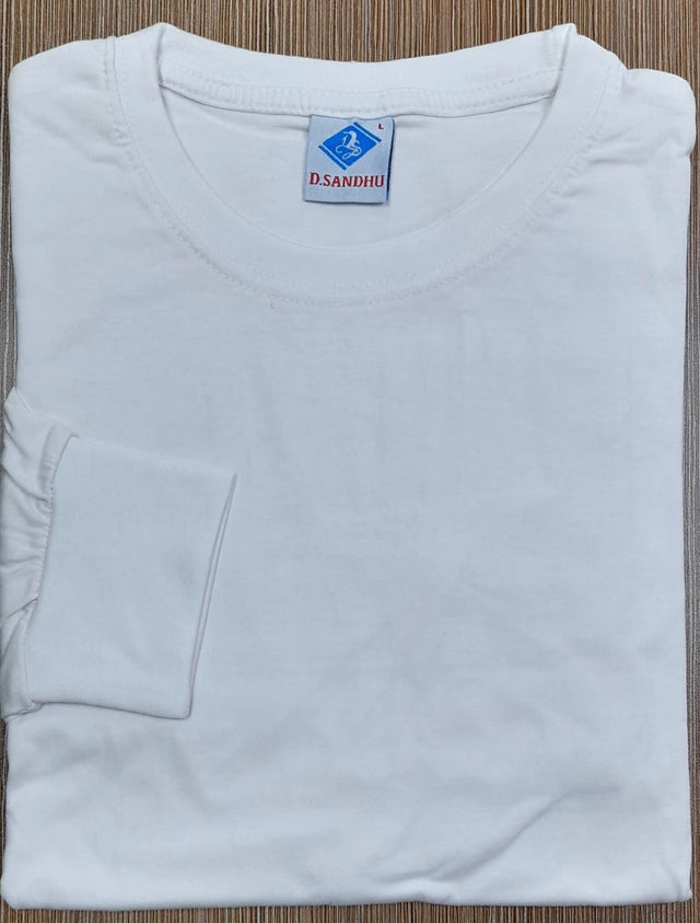 Round Neck D. Sandhu Heavy Full Sleeves – Premium T-Shirt in Doha, Qatar
