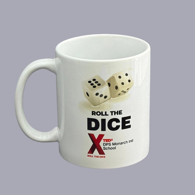 White Mug Printing | Custom Logo in Qatar | Raifa Print