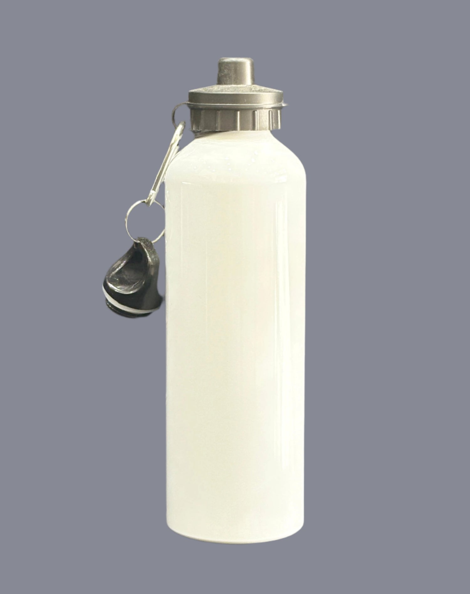 White Sport Bottle | Custom Logo Printing in Qatar | Raifa Print