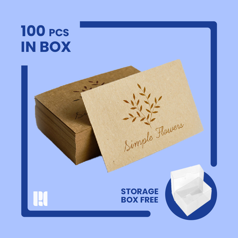 Kraft Business Cards