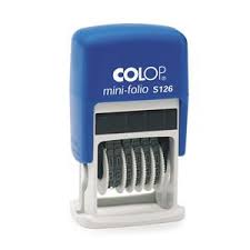 Stamp Mini-Folio S 126 – Compact Self-Inking Stamp
